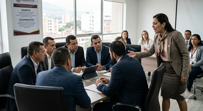 violencia indirecta en las relaciones corporativas